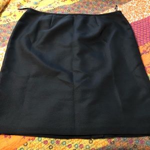 Liz Claiborne Black Lined Skirt Sz 24W